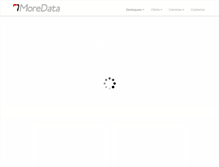 Tablet Screenshot of moredata.pt