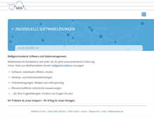 Tablet Screenshot of moredata.de